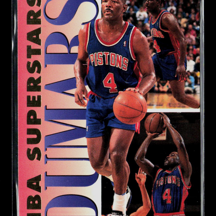1994 Fleer NBA Superstars Joe Dumars #5 of 20