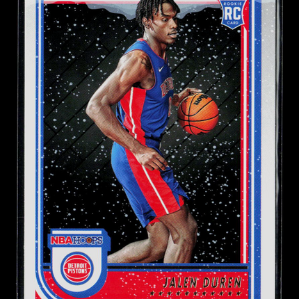 2022 Panini NBA Hoops Jalen Duren #243 RC