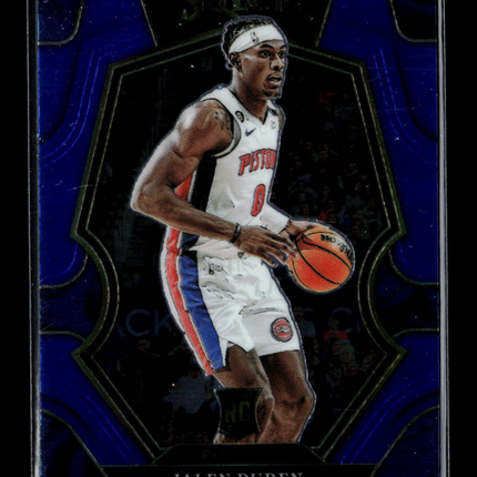 2023 Panini Select Jalen Duren #176 Blue RC