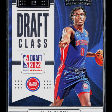 2023 Panini Contenders Basketball Draft Class Jalen Duren #18
