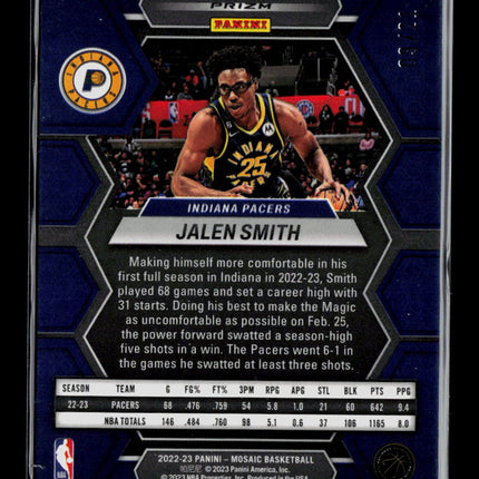 2023 Panini Mosaic Jalen Smith #60 Green Choice 09/21