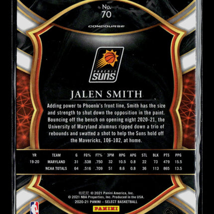 2021 Panini Select Jalen Smith #70 RC