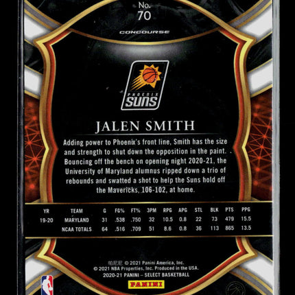 2021 Panini Select Jalen Smith #70