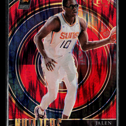 2021 Panini Select Numbers Jalen Smith #26 Red Flash
