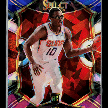 2021 Panini Select Jalen Smith #70 RC Blue Purple Ice