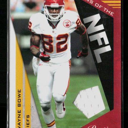 2011 Panini Prestige Stars of the NFL Dwayne Bowe #19 Game-Worn Jersey 136/250