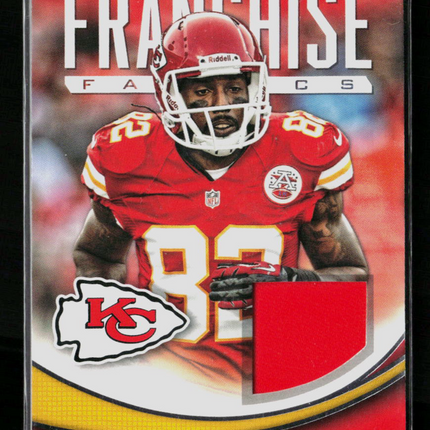 2013 Score Franchise Fanatics Dwayne Bowe #FF-DO Game-Worn Material Jersey