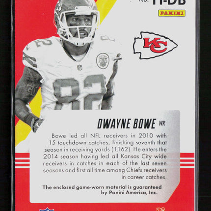 2014 Panini Absolute Tools of the Trade Dwayne Bowe #TT-DB 055/249 Jersey