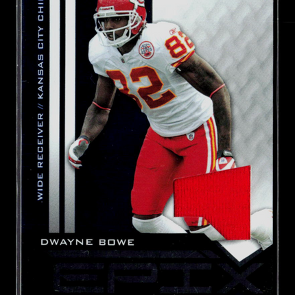 2010 Panini Epix Dwayne Bowe #26 Game-Worn Jersey Memorabilia