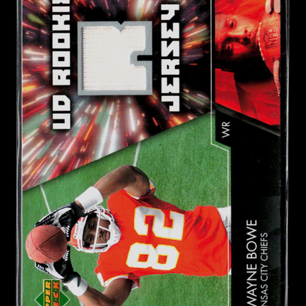 2007 Upper Deck Football Dwayne Bowe #UDRJ-DB Memorabilia Jersey