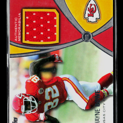 2007 Topps Prolific Playmakers Relics Dwayne Bowe #PPR-DB Relic Jersey