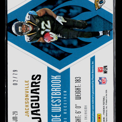 2017 Panini Phoenix Dede Westbrook #RJM-29 02/79 Jersey