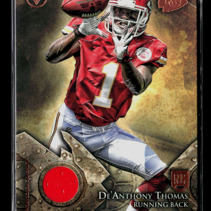 2014 Topps Valor De'Anthony Thomas #VRR-DT Rookie Jersey