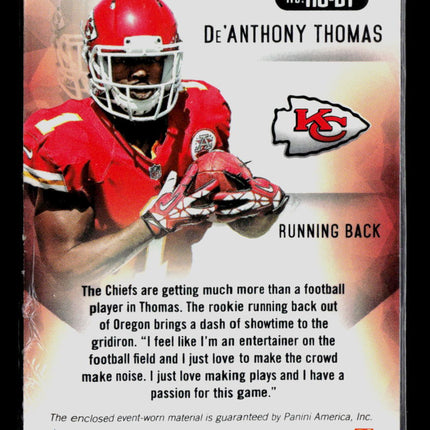 2014 Panini Certified New Generation De'Anthony Thomas #NG-DT RC Jersey
