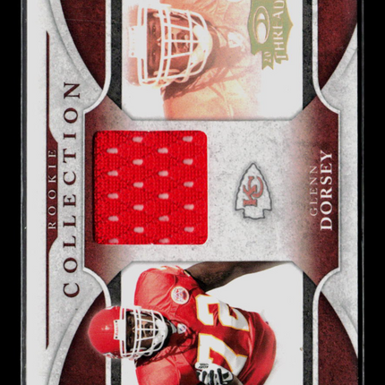 2008 Donruss Playoff Threads Rookie Collection Glenn Dorsey #RCM-17 Jersey /500