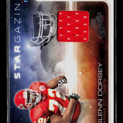 2008 Playoff Absolute Memorabilia Stargazing Glenn Dorsey #SG-18 Jersey 014/250