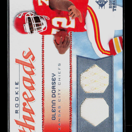 2008 SP Rookie Threads Glenn Dorsey #RT-GD 66/78 Jersey