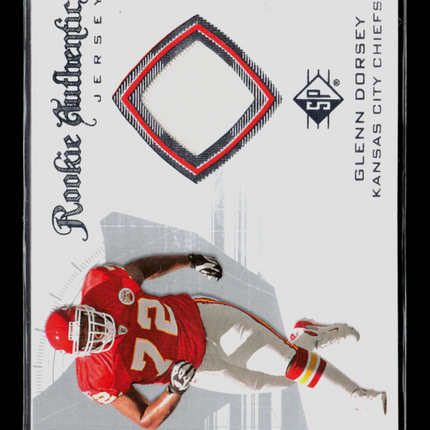 2008 Upper Deck SP Authentic Glenn Dorsey #RA-5 Memorabilia Jersey