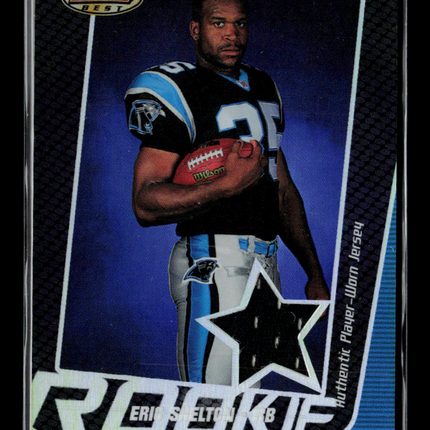 2005 Bowman's Best Eric Shelton 531/799 Authentic Player-Worn Jersey