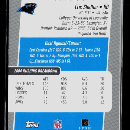 2005 Bowman's Best Eric Shelton 531/799 Authentic Player-Worn Jersey