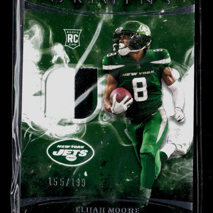 2021 Panini Origins Elijah Moore #RP-EM 155/199 RC Patch