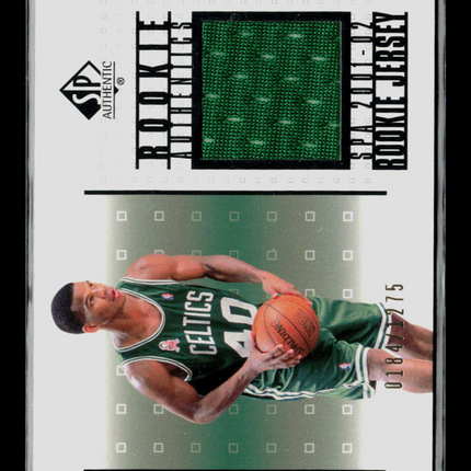 2002 Upper Deck SP Authentic Joseph Forte #RA-JF 0184/1275 Jersey
