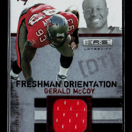 2010 Panini Rookies & Stars Freshman Orientation Gerald McCoy #13 165/249 Jersey