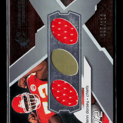 2008 SPx Glenn Dorsey #RM-GD 005/119 Triple Jersey Memorabilia