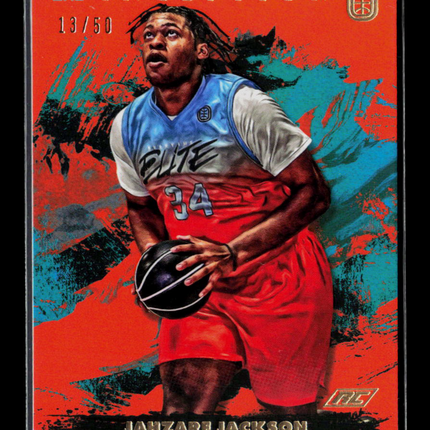 2021 Topps Inception Overtime Elite Jahzare Jackson #32 RC 13/50 orange