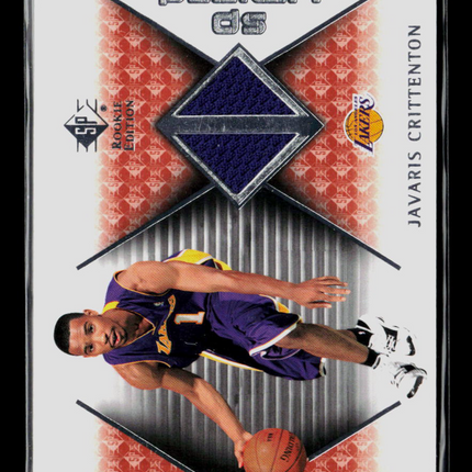 2008 Upper Deck SP Rookie Edition SP Limited Javaris Crittenton #SP-JC Jersey