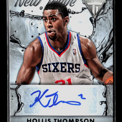 2014 Panini Titanium New Wave Hollis Thompson #28 Auto