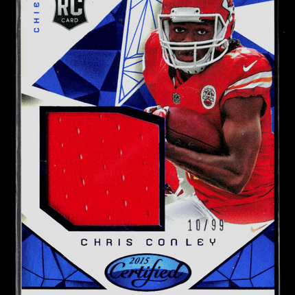 2015 Panini Certified New Generation Chris Conley #NG-CC RC Jersey 10/99