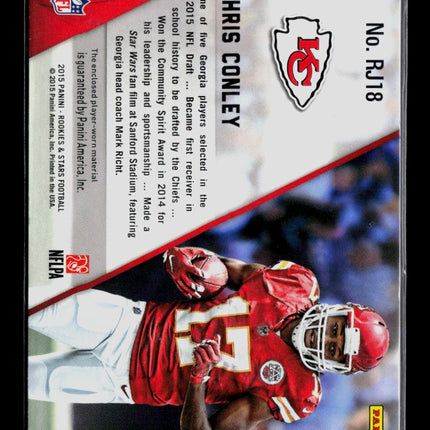 2015 Panini Rookies & Stars Chris Conley #RJ18 Jersey