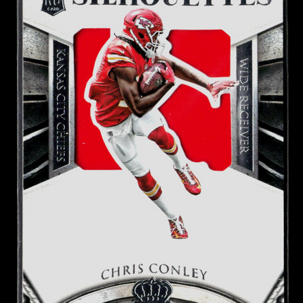 2015 Panini Crown Royale Silhouettes Chris Conley #207 Jersey  /299 RC