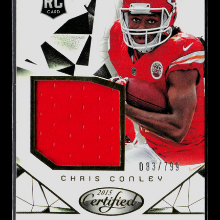 2015 Panini Certified New Generation Chris Conley #NG-CC 083/799 Jersey