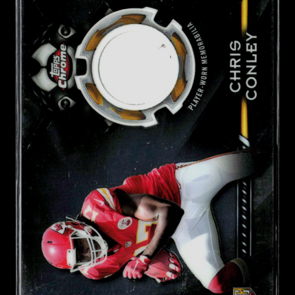 2015 Topps Chrome Chris Conley #TCRR-CC Player-Worn Jersey RC