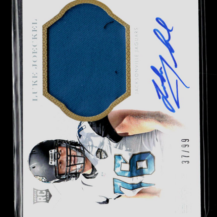 2014 Panini National Treasures Luke Joeckel #303 Patch 37/99 RC Auto