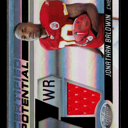 2011 Panini Certified Certified Potential Jonathan Baldwin #18 Jersey 197/250