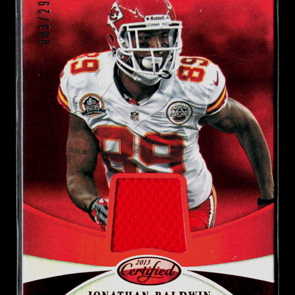 2013 Panini Certified Football Jonathan Baldwin #47 Jersey Patch 083/299
