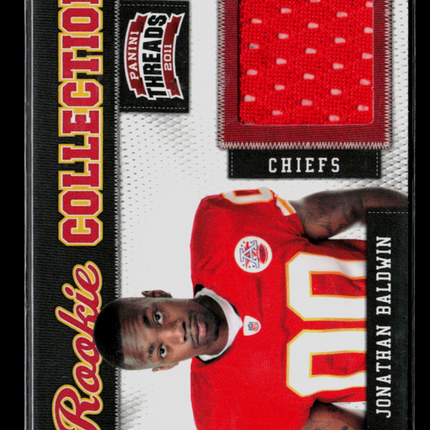 2011 Panini Threads Jonathan Baldwin #17 250/299 Jersey