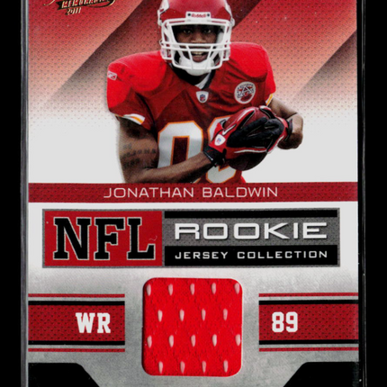 2011 Panini Absolute NFL Rookie Jersey Collection Jonathan Baldwin #18