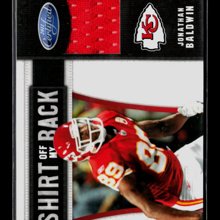 2011 Panini Certified Shirt Off My Back Jonathan Baldwin #21 Jersey  159/250