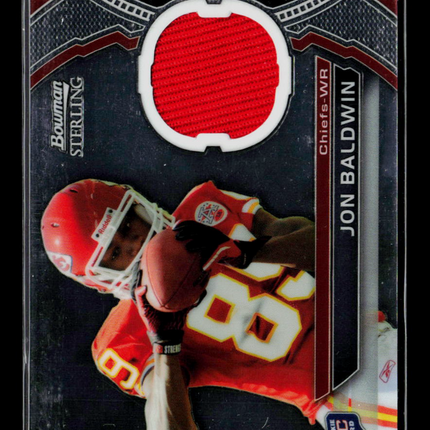 2011 Bowman Sterling Jon Baldwin #BSR-JB RC Jersey