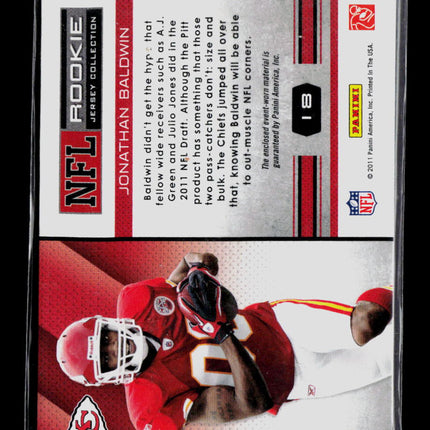 2011 Panini Absolute Memorabilia NFL Rookie Jersey Collection Jonathan Baldwin