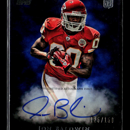 2011 Topps Inception Jon Baldwin #106 125/160 RC Auto