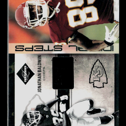 2011 Panini Limited Jonathan Baldwin #17 49/99 Player-Worn Glove
