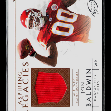 2011 Topps Gridiron Legends Jon Baldwin #ALR-JB Authentic Player-Worn Jersey