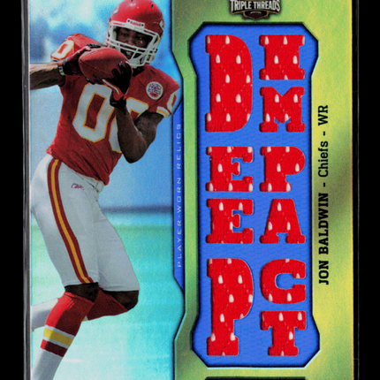 2011 Topps Triple Threads Jon Baldwin #TTR-31 Relic 34/36 Jersey