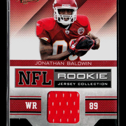 2011 Panini Absolute Memorabilia Jonathan Baldwin #18 Jersey Patch