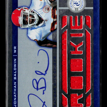 2011 Panini Totally Certified Jonathan Baldwin #218 Autograph Patch 341/499 Auto